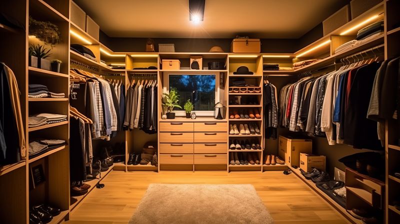 Closet and Storage Areas